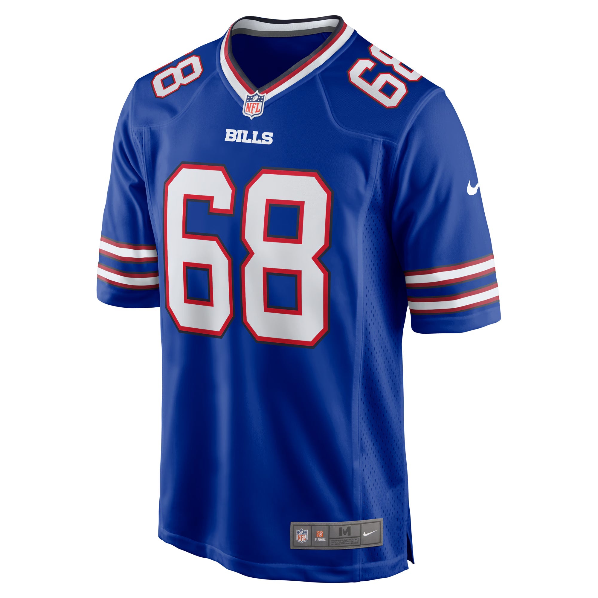 Buffalo Bills Garrett McGhin Royal Team Game Jersey