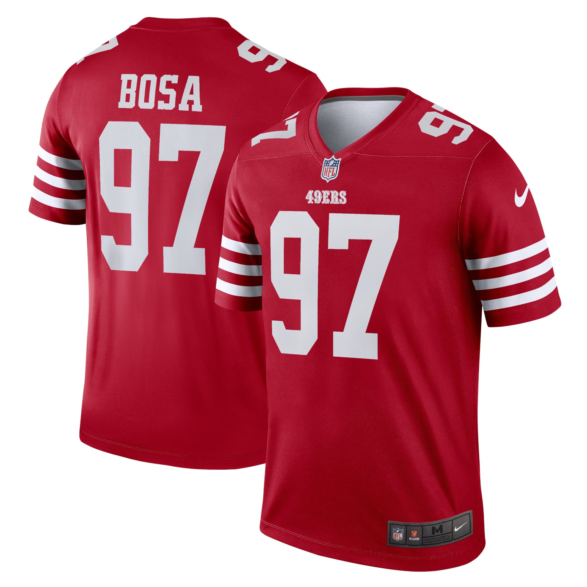 San Francisco 49ers Nick Bosa Scarlet Legend Player Performance Top