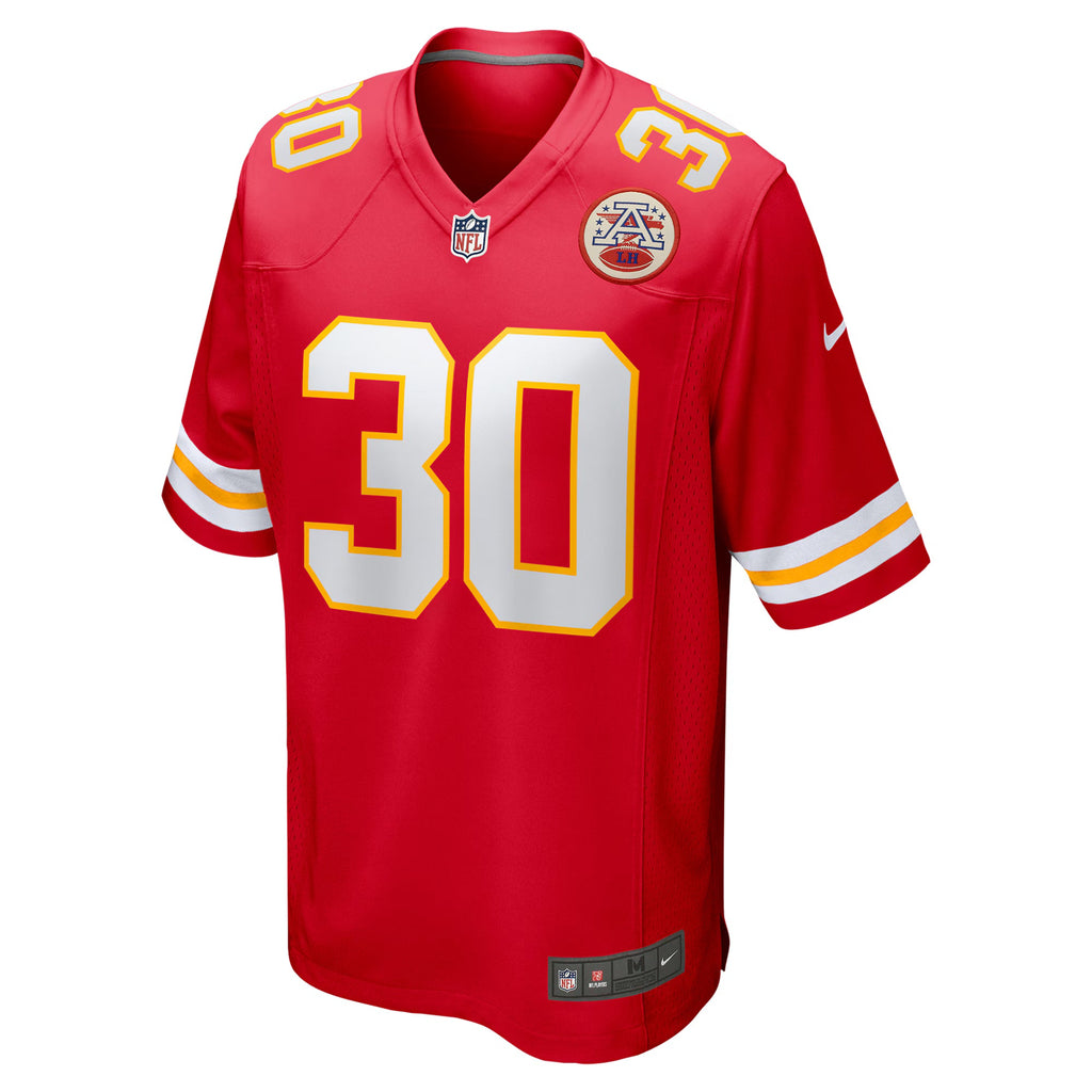 Kansas City Chiefs Chris Roland-Wallace Red Game Jersey