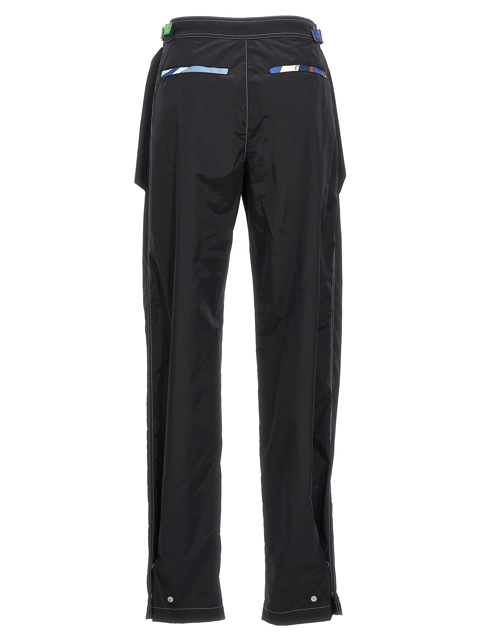 Emilio Pucci Women Logo Nylon Pants