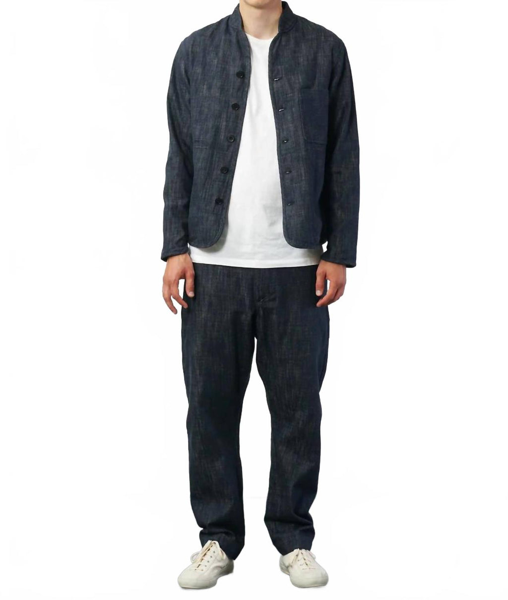 Trygve Trousers In Denim Blue