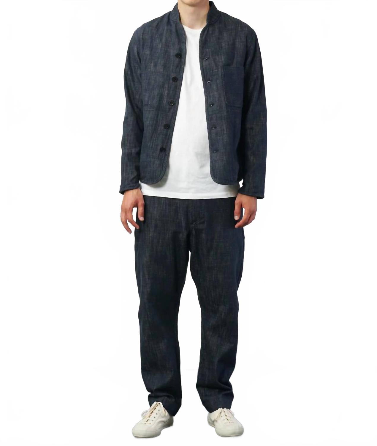 Trygve Trousers In Denim Blue