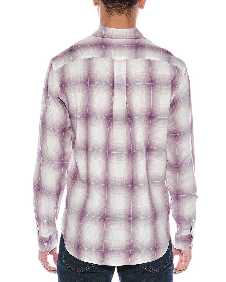Vince Mirage Plaid Classic Fit Shirt