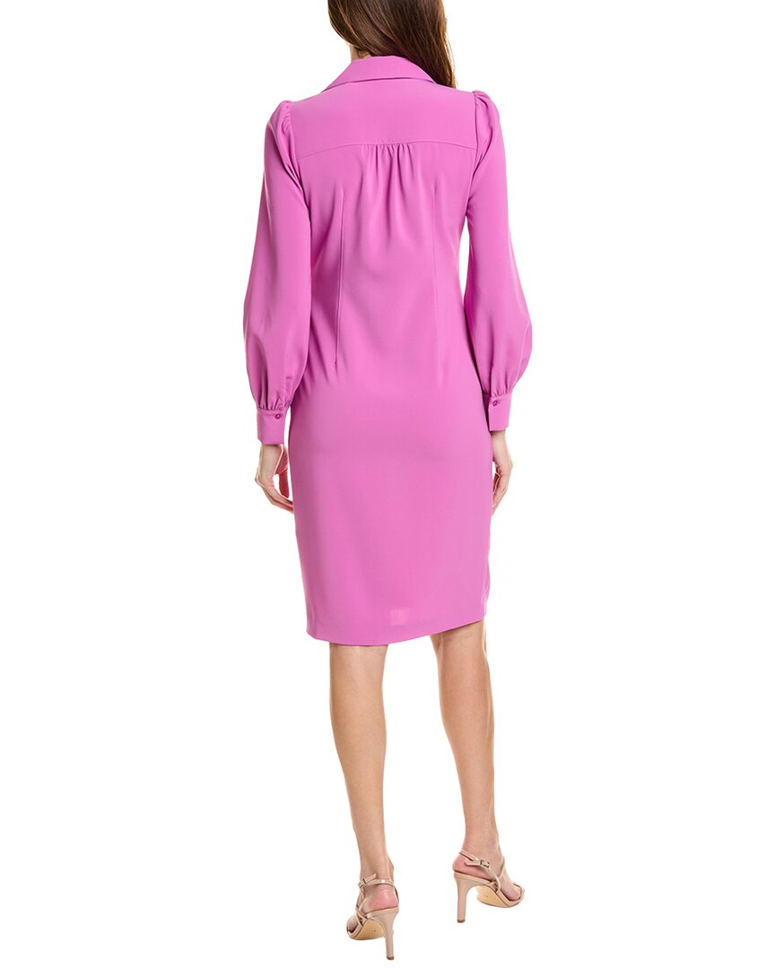 Elie Tahari Wrap Bodice Dress
