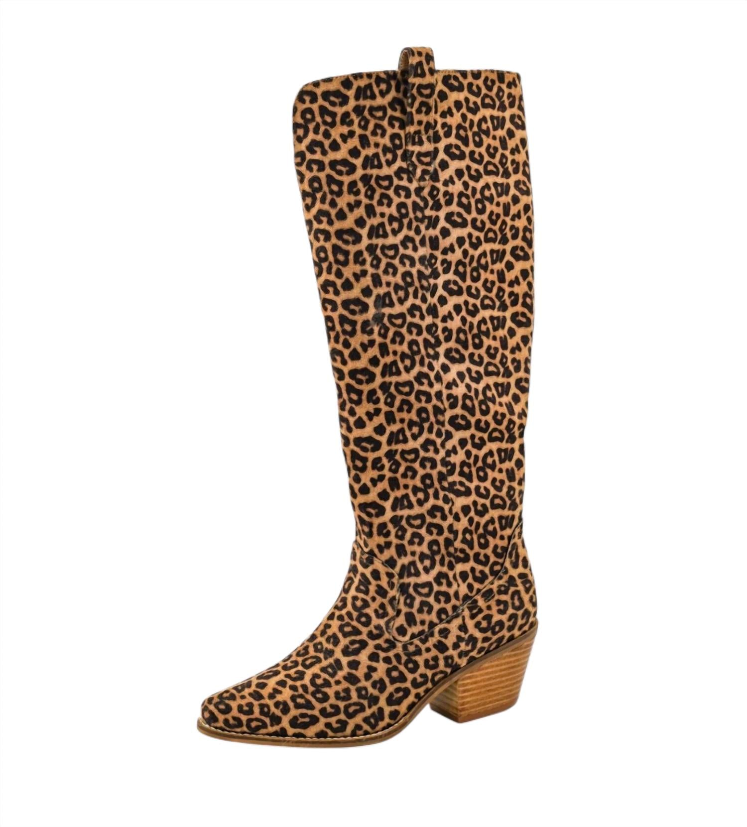 Women's Hats Off Boots In Leopard