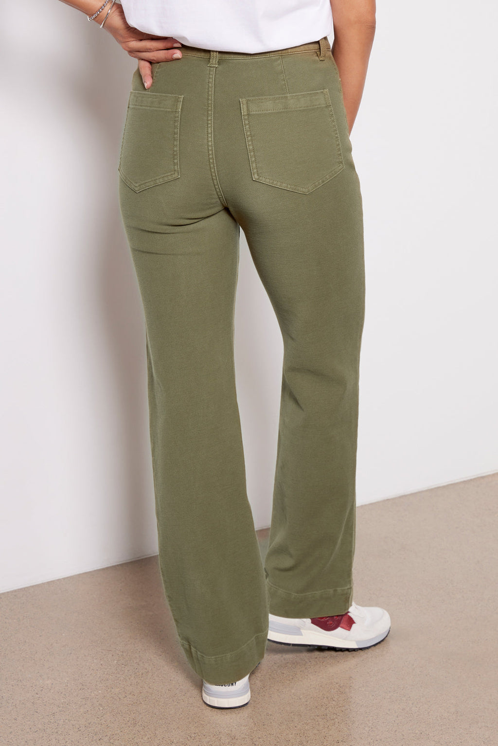 Women's Stretch Terry Patch Pocket Pants