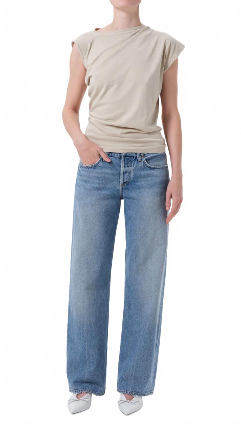 Low Rise Loose Jeans In Vault