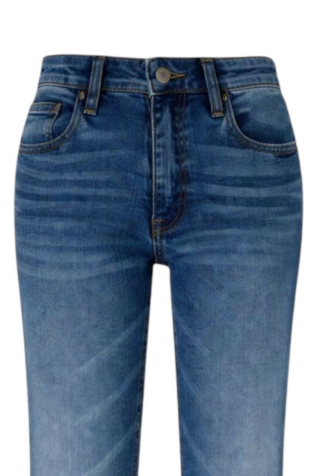 Women's Rachael High Rise Fab Ab Mom Raw Hem Jeans In Perfect