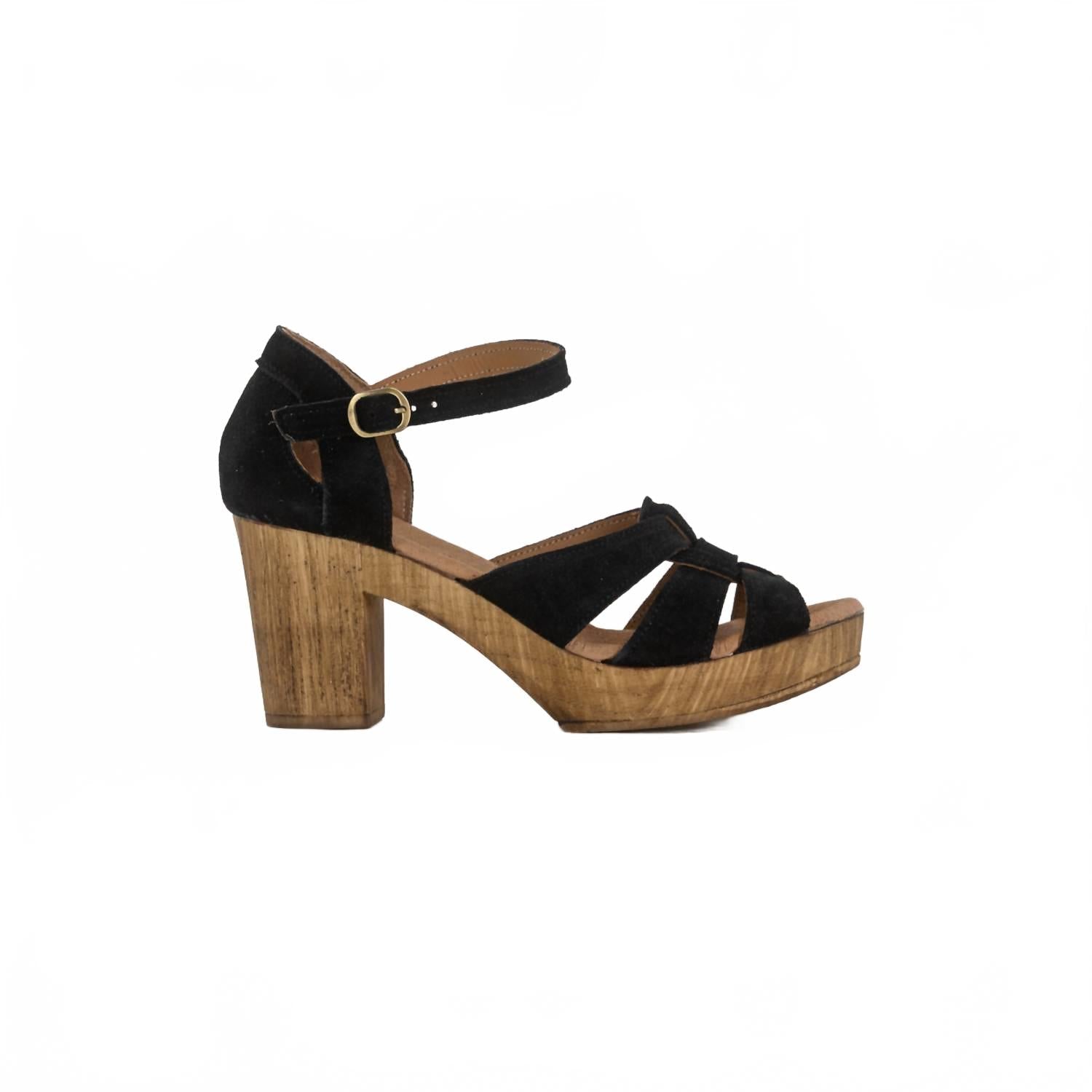 Women's Savy Heeled Sandals In Black