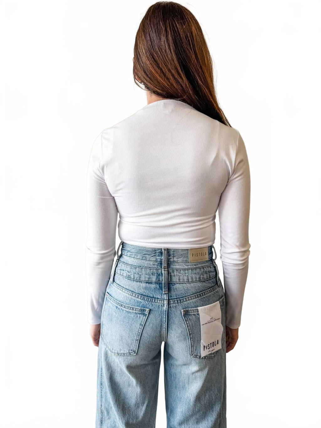 Effortless Angle Top In Ivory