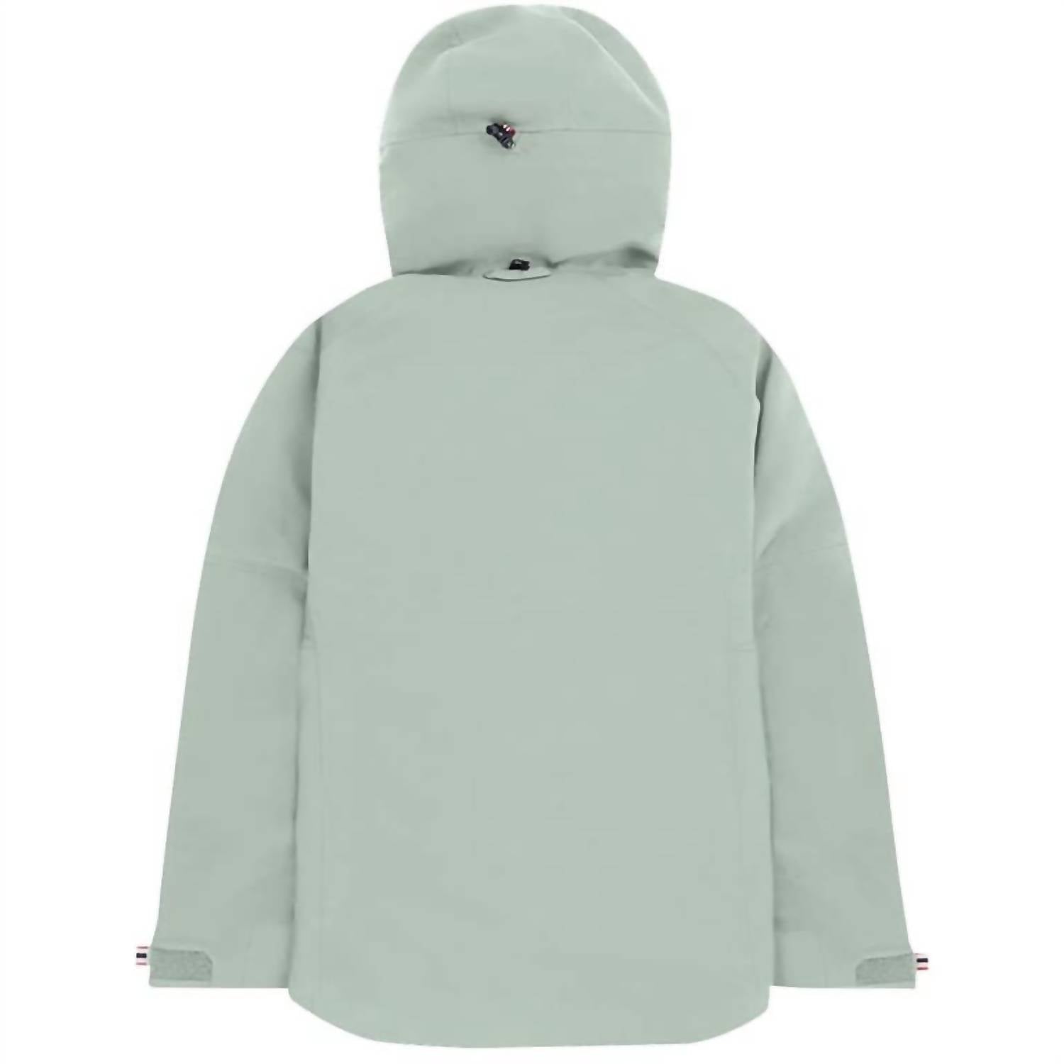 Men's Peak Jacket In Faded Woad Green
