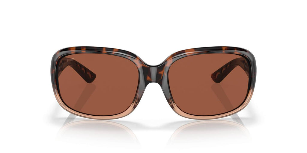 Women's Gannet Sunglasses In Shiny Tortoise Fade/copper