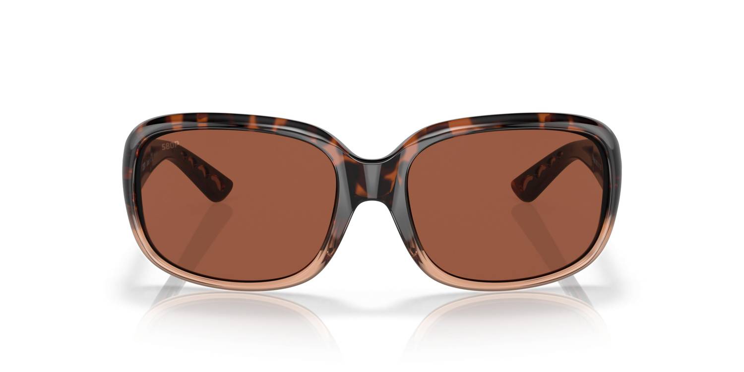 Women's Gannet Sunglasses In Shiny Tortoise Fade/copper