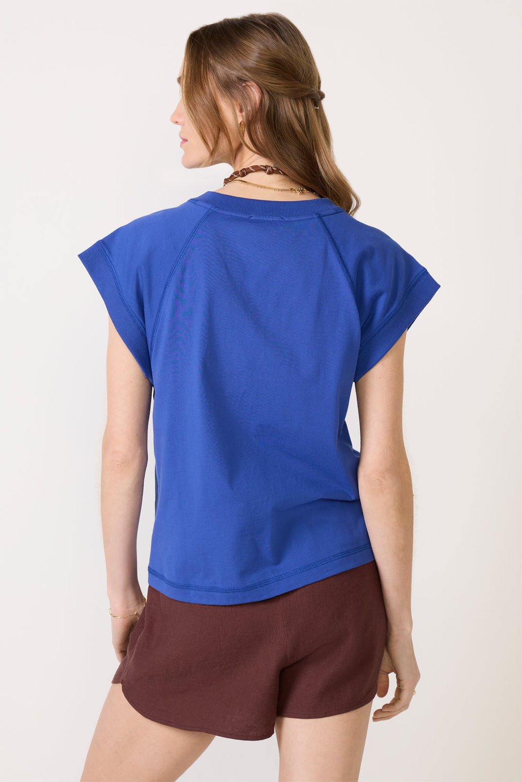 Women's Nora V Neck Muscle T-Shirt