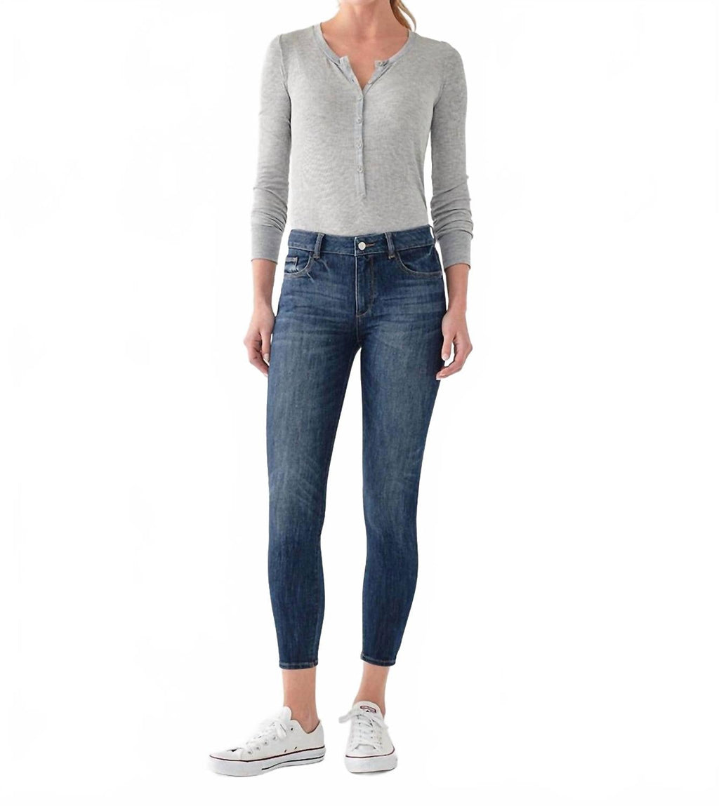 Florence Skinny Midrise Ankle Jean In Trenton