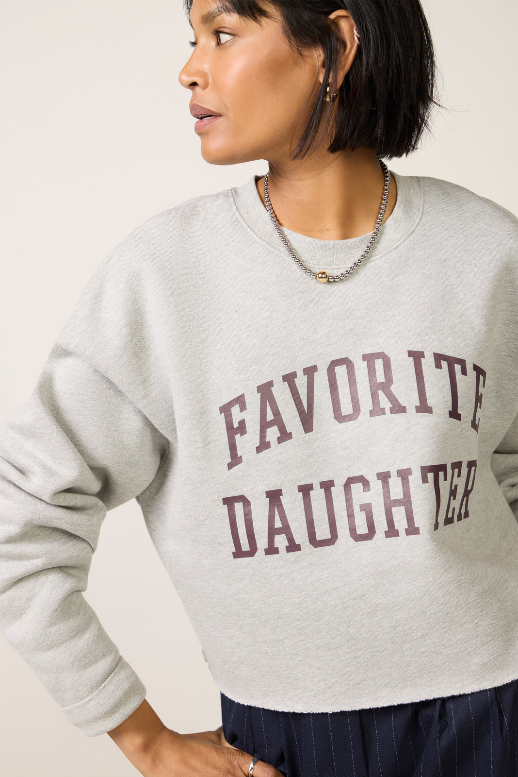 Women's The Cropped Collegiate Top