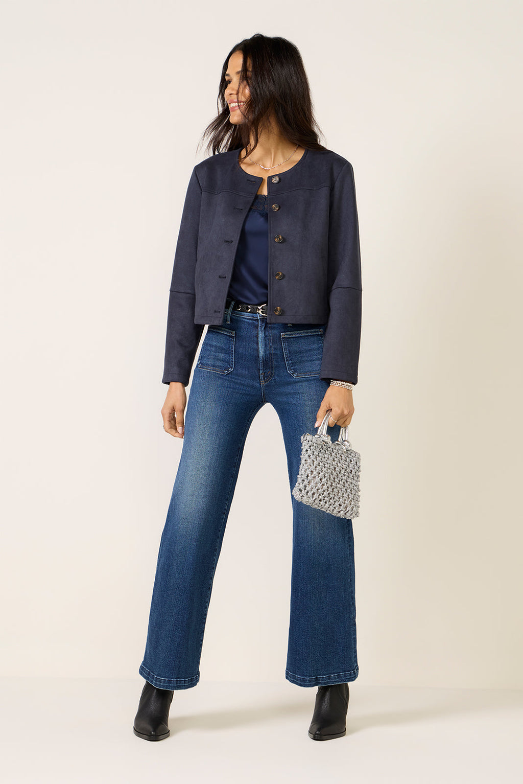 Women's Lakyn Faux Suede Jacket
