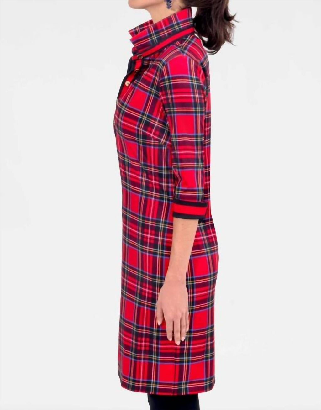 Duke Of York Everywhere Dress In Red Multi