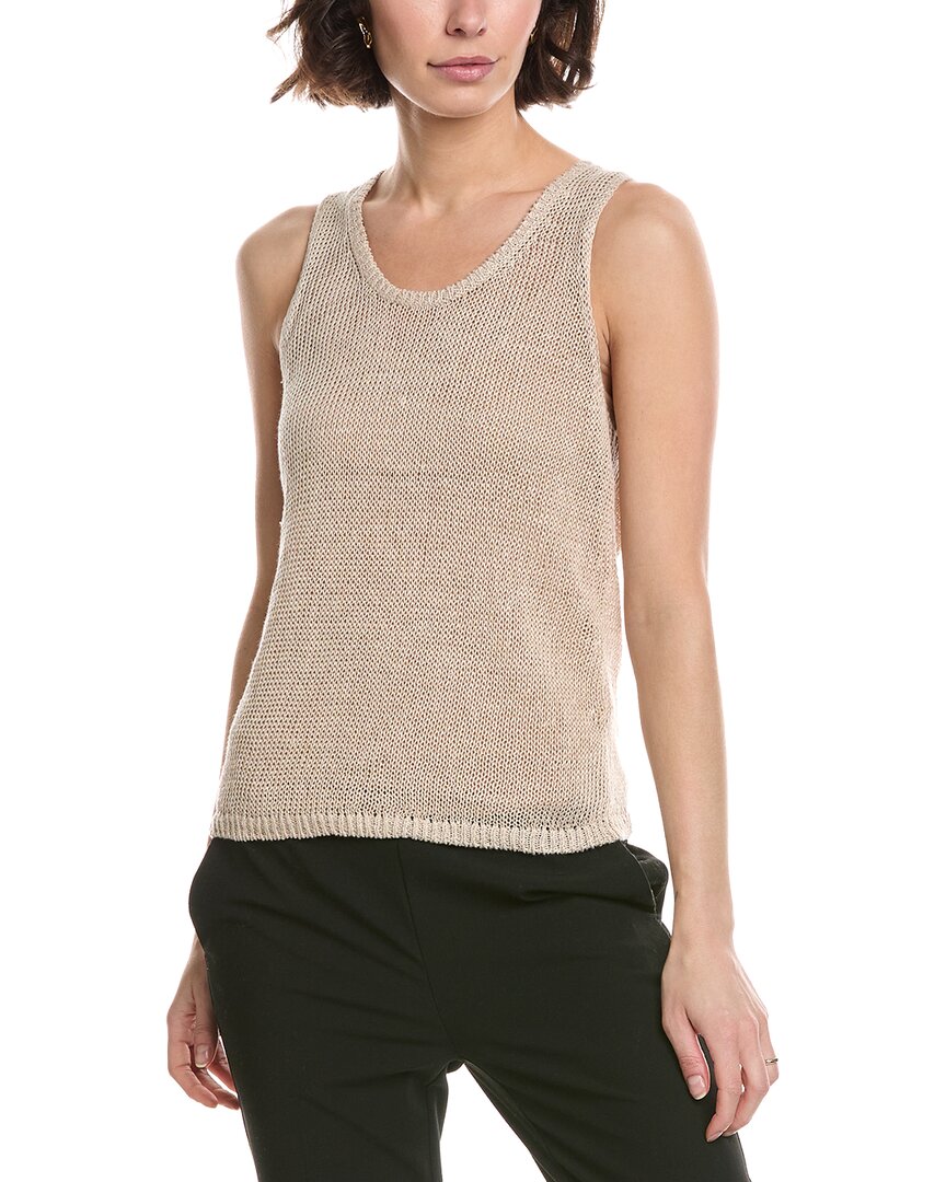 Vince Beachy Linen Tank