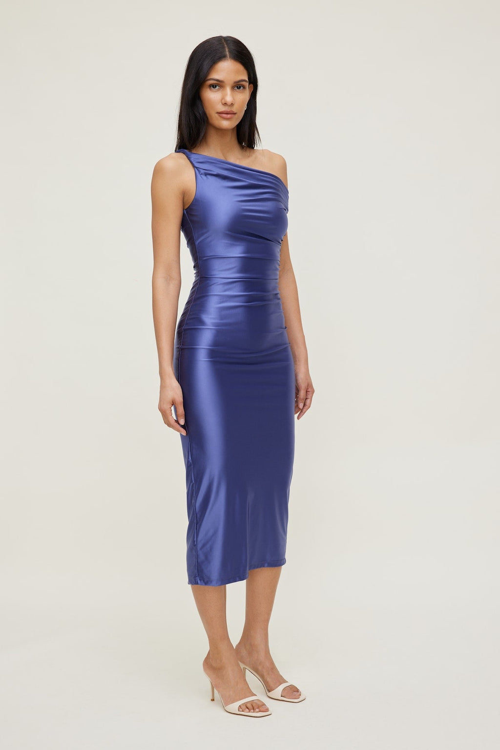Jayde Stretch Satin Maxi Dress