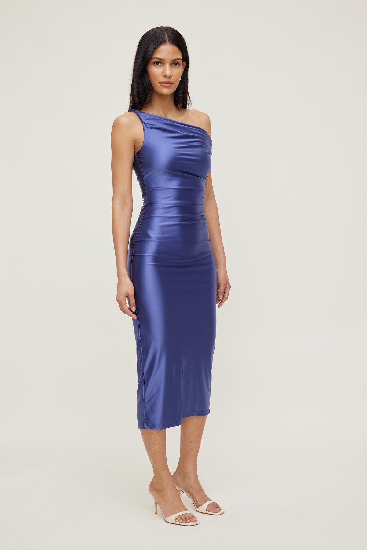 Jayde Stretch Satin Maxi Dress