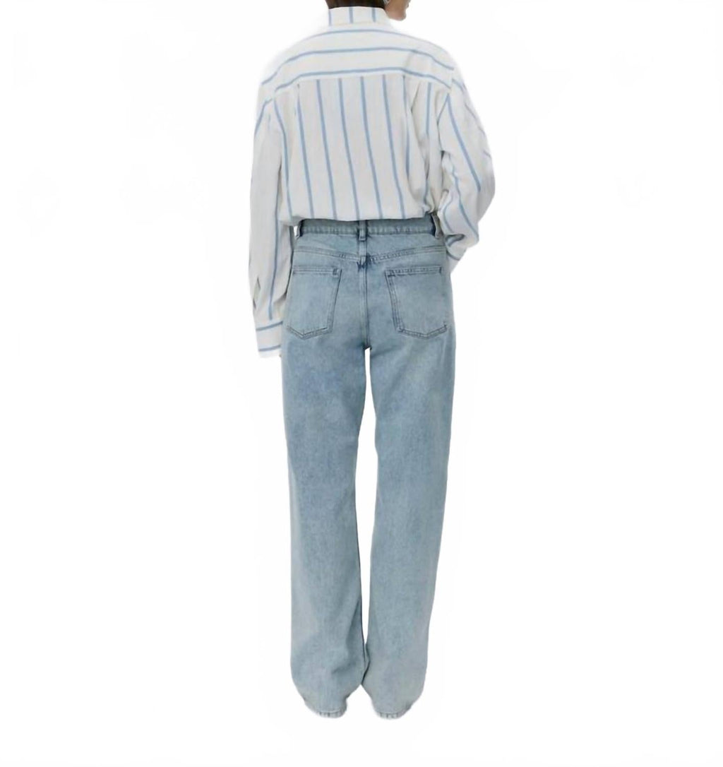 Romy Long Sleeve Shirt In Striped