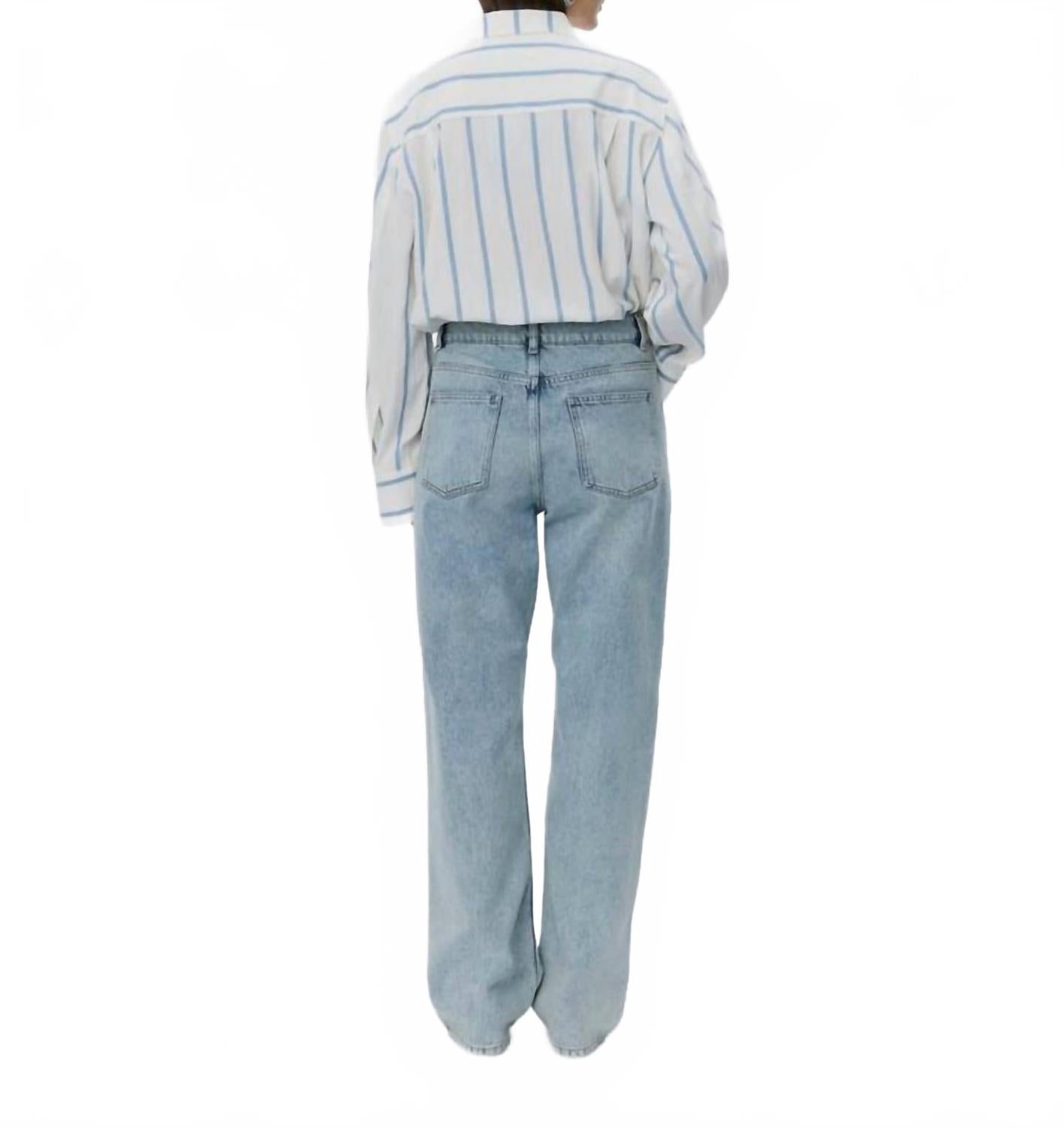 Romy Long Sleeve Shirt In Striped
