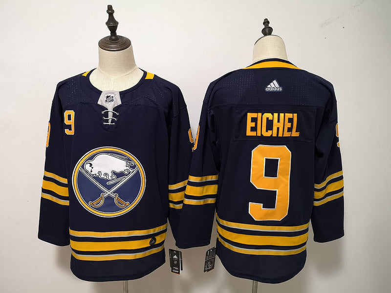 Men's Buffalo Sabres Jack Eichel #9 Navy Replica Player jersey