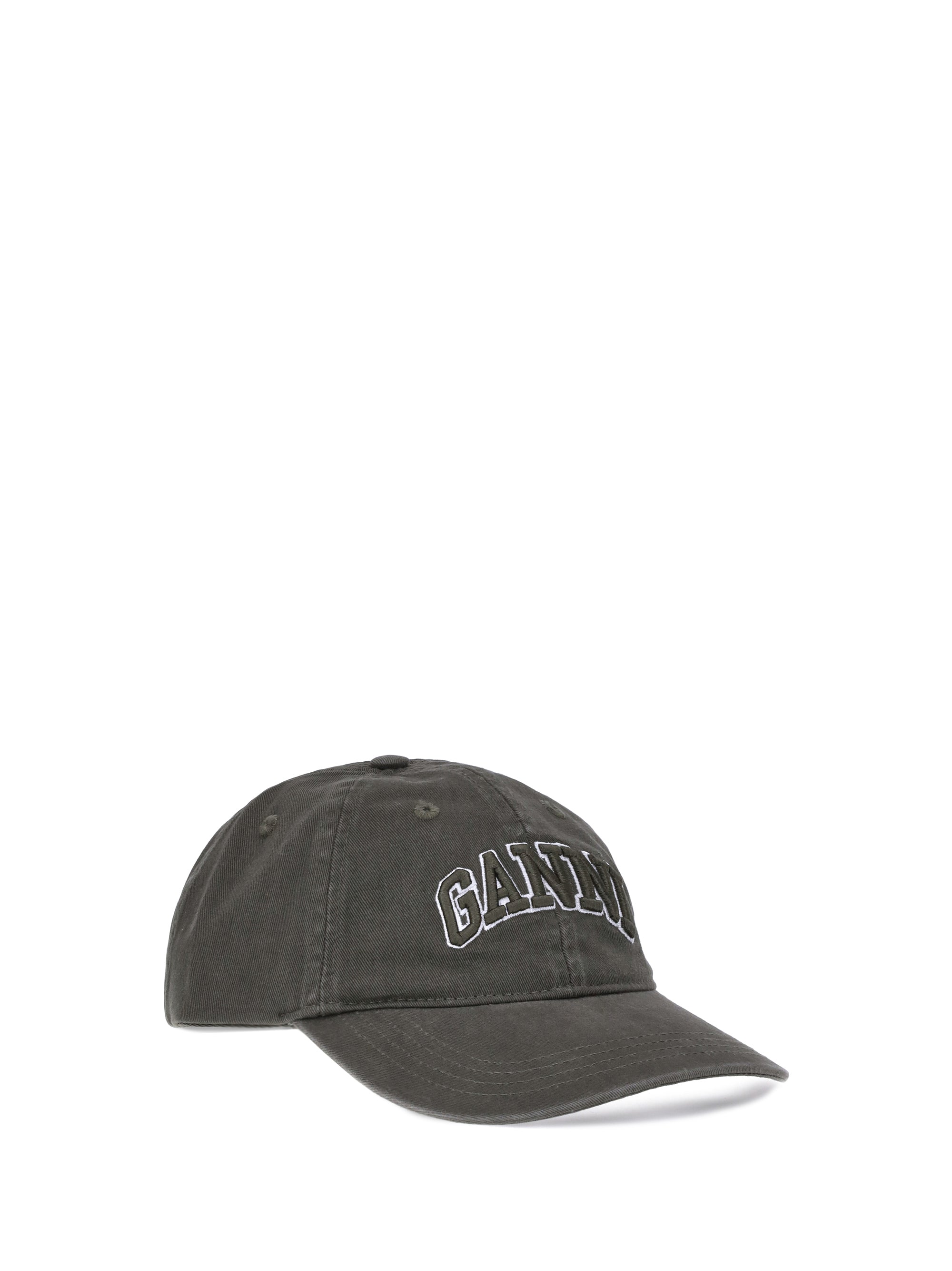 Ganni Women Logo Baseball Cap