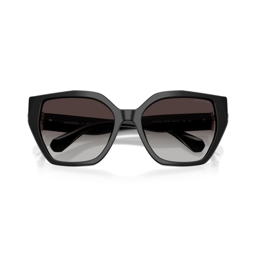 0Sk6044U Oversized Square Frame Sunglasses with Crystal Embellishment
