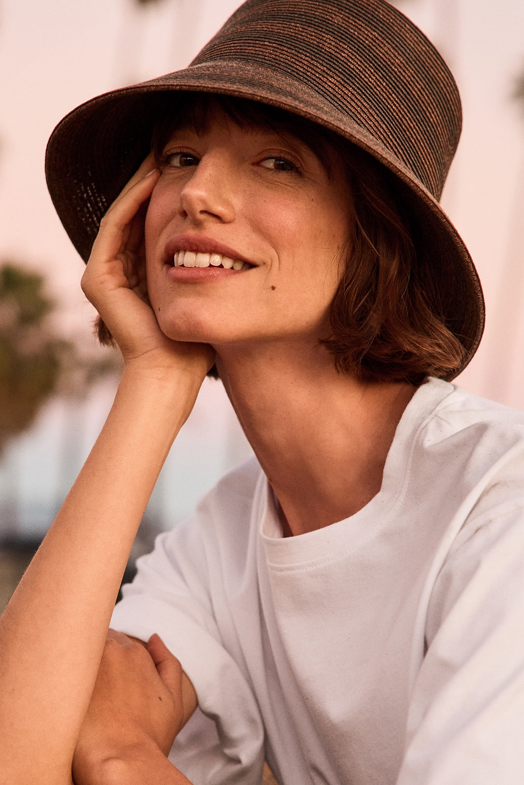 Women's Lulu Striped Sun Hat