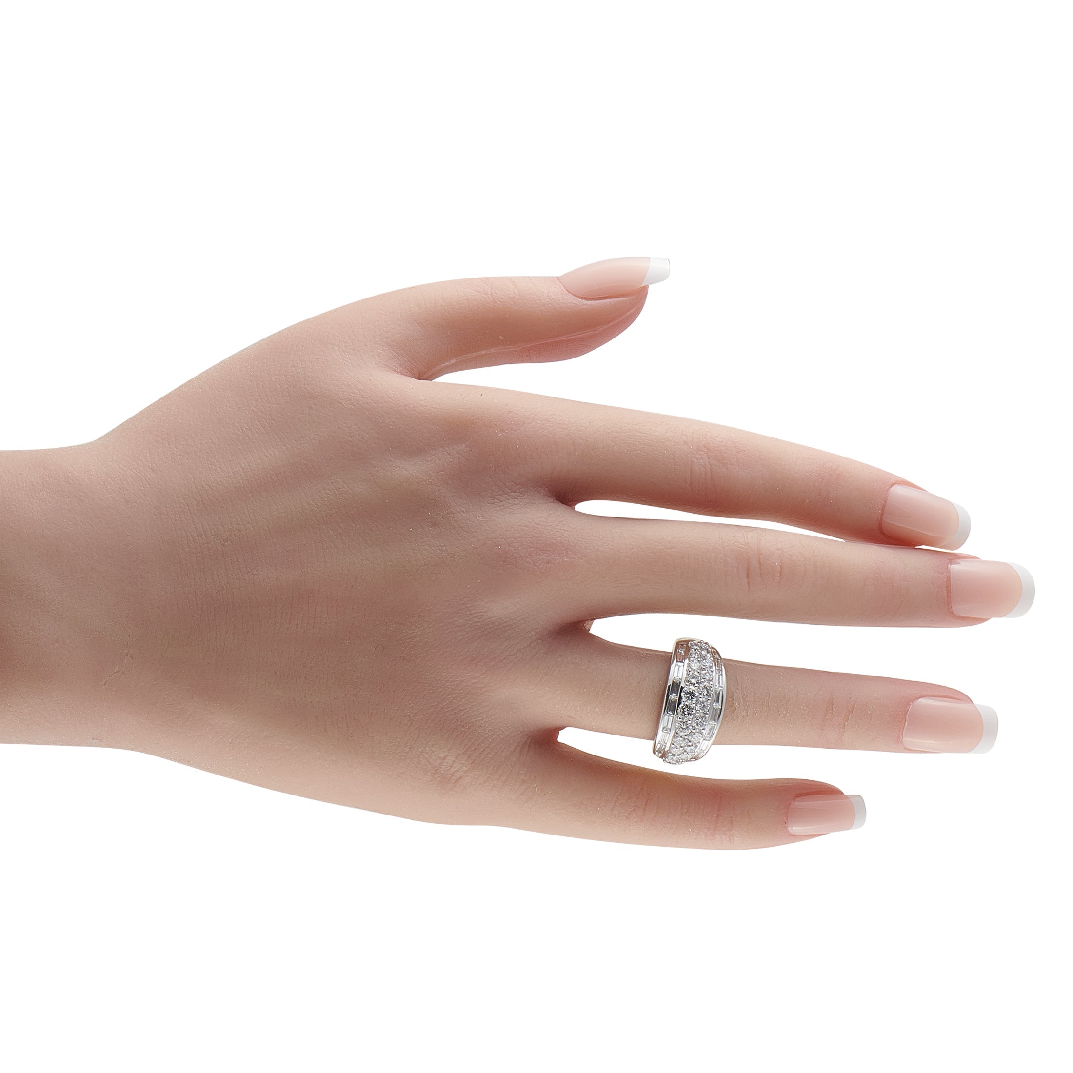 LB Exclusive Platinum 2.0ct Diamond Ring MF10-041426