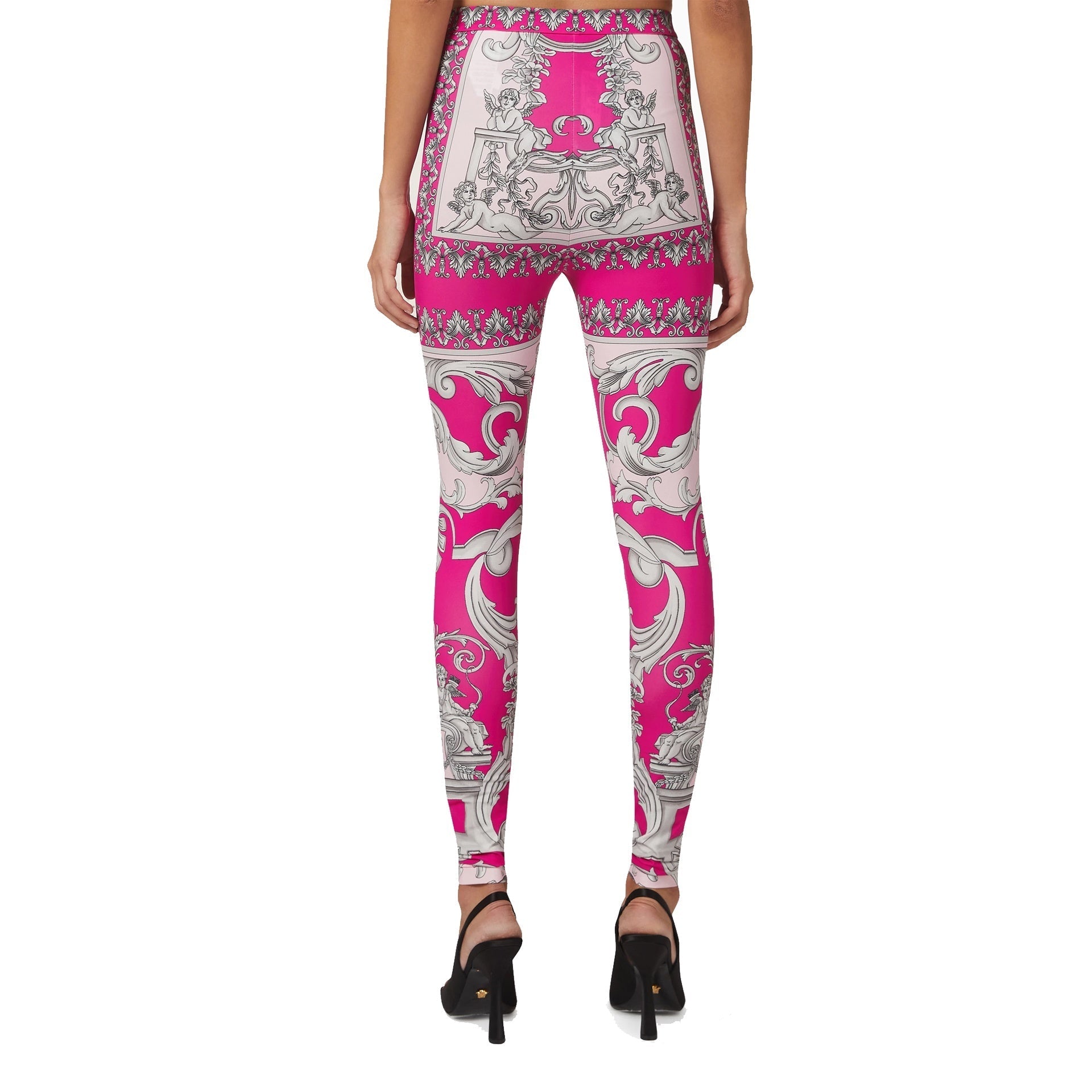 Versace Baroque Print Leggings Women