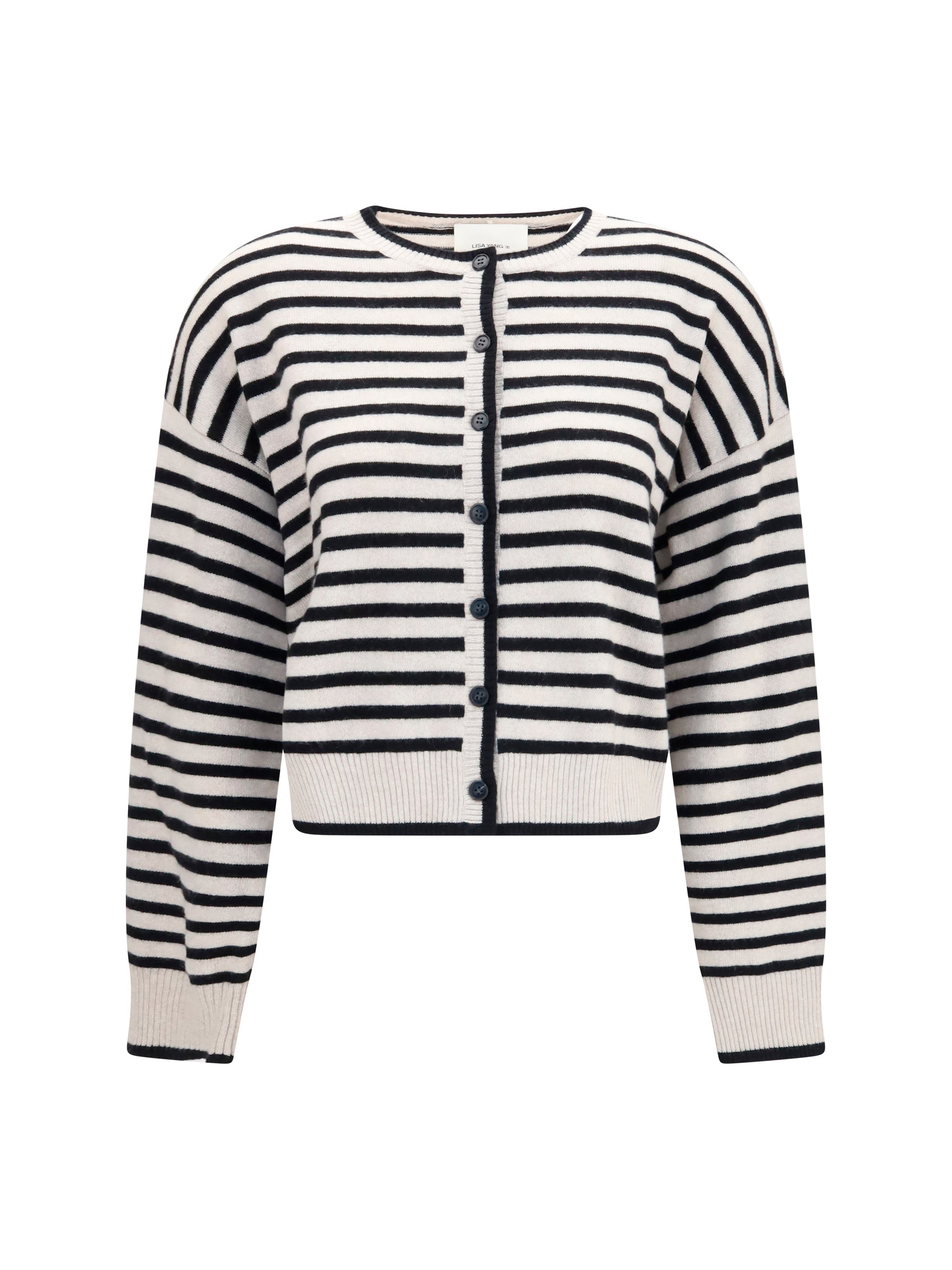 Lisa Yang Women Marit Striped Cardigan