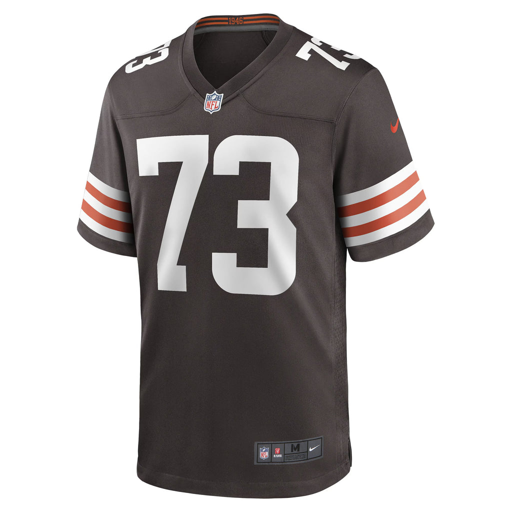 Cleveland Browns Joe Thomas Brown Retired Game Player Jersey