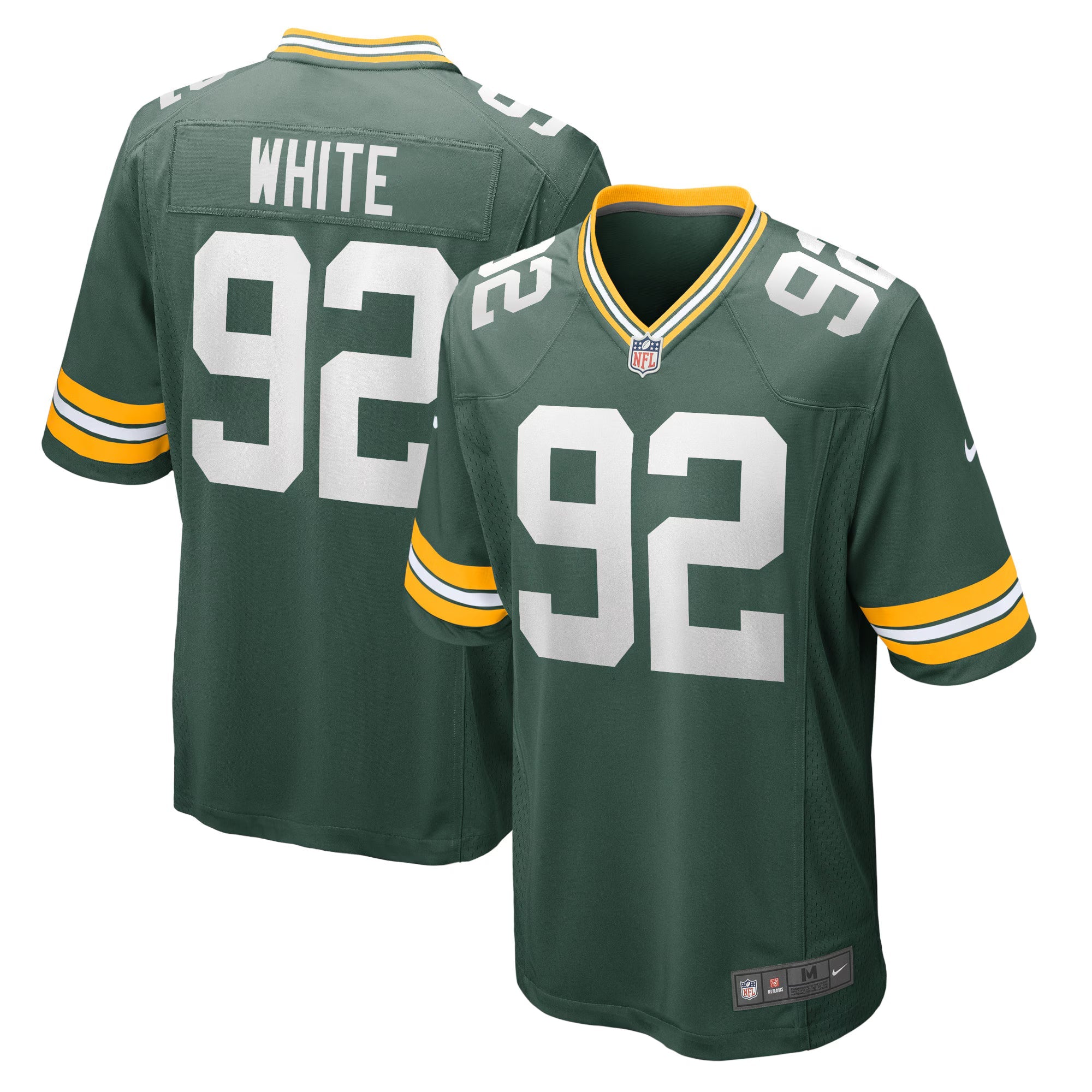Green Bay Packers Reggie White Green Retired Player Game Jersey