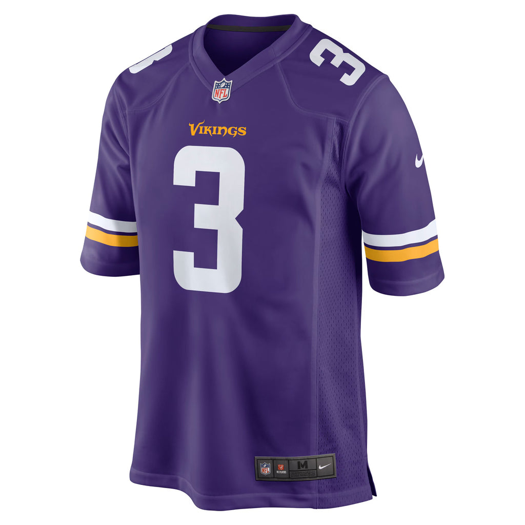 Minnesota Vikings Jordan Addison Purple Game Jersey