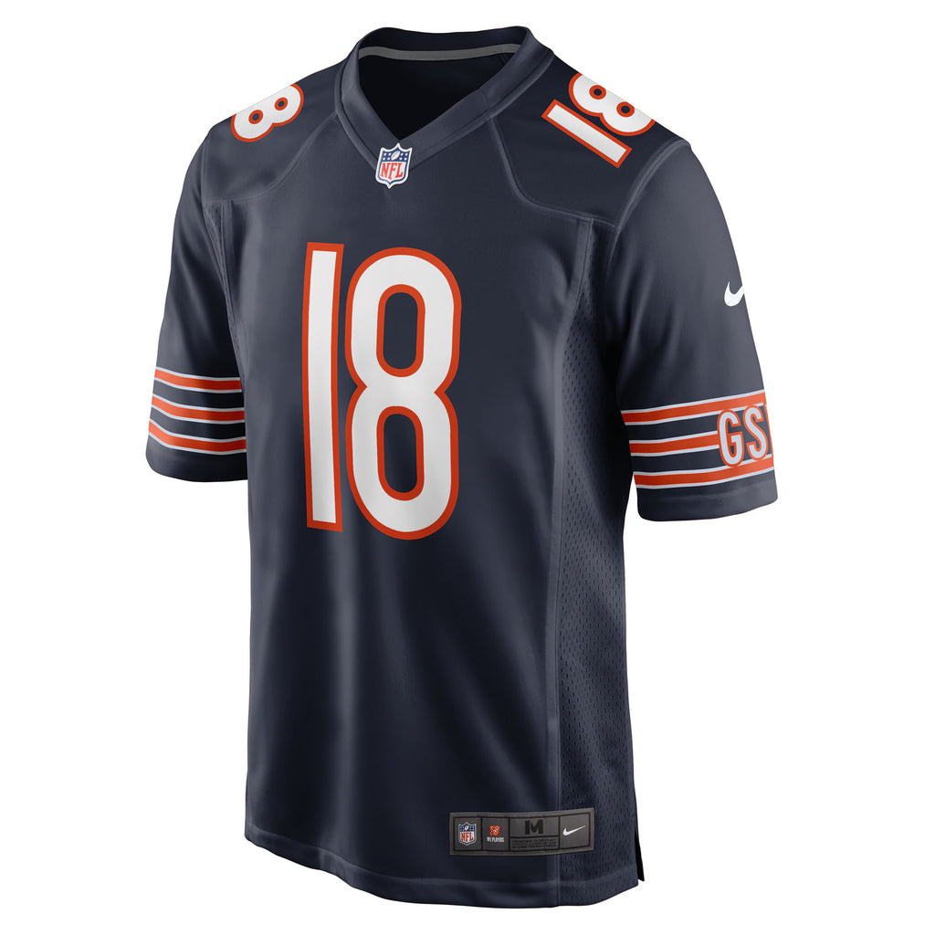 Chicago Bears Caleb Williams Navy Player Game Jersey
