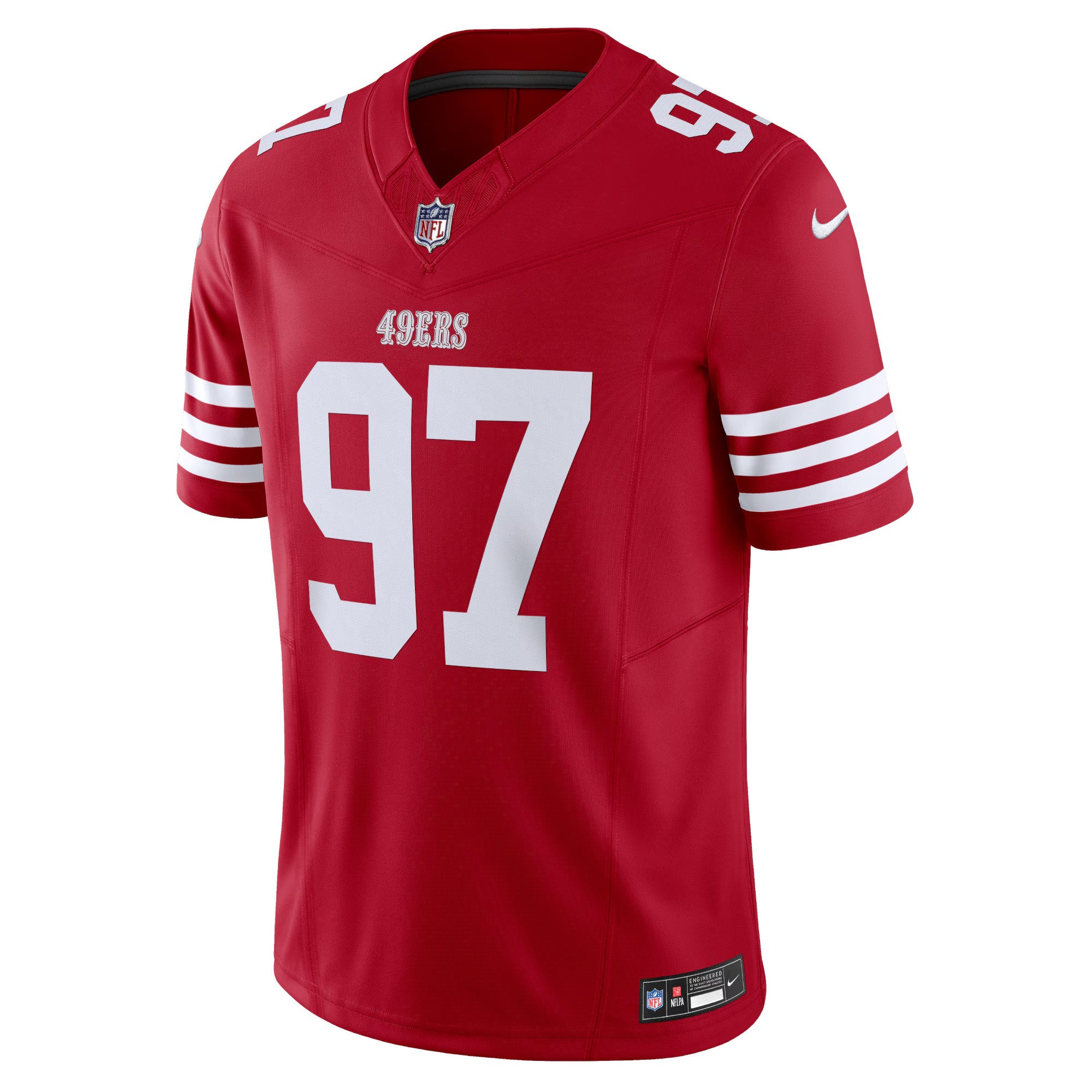 San Francisco 49ers Nick Bosa Scarlet Vapor F.U.S.E. Limited Jersey
