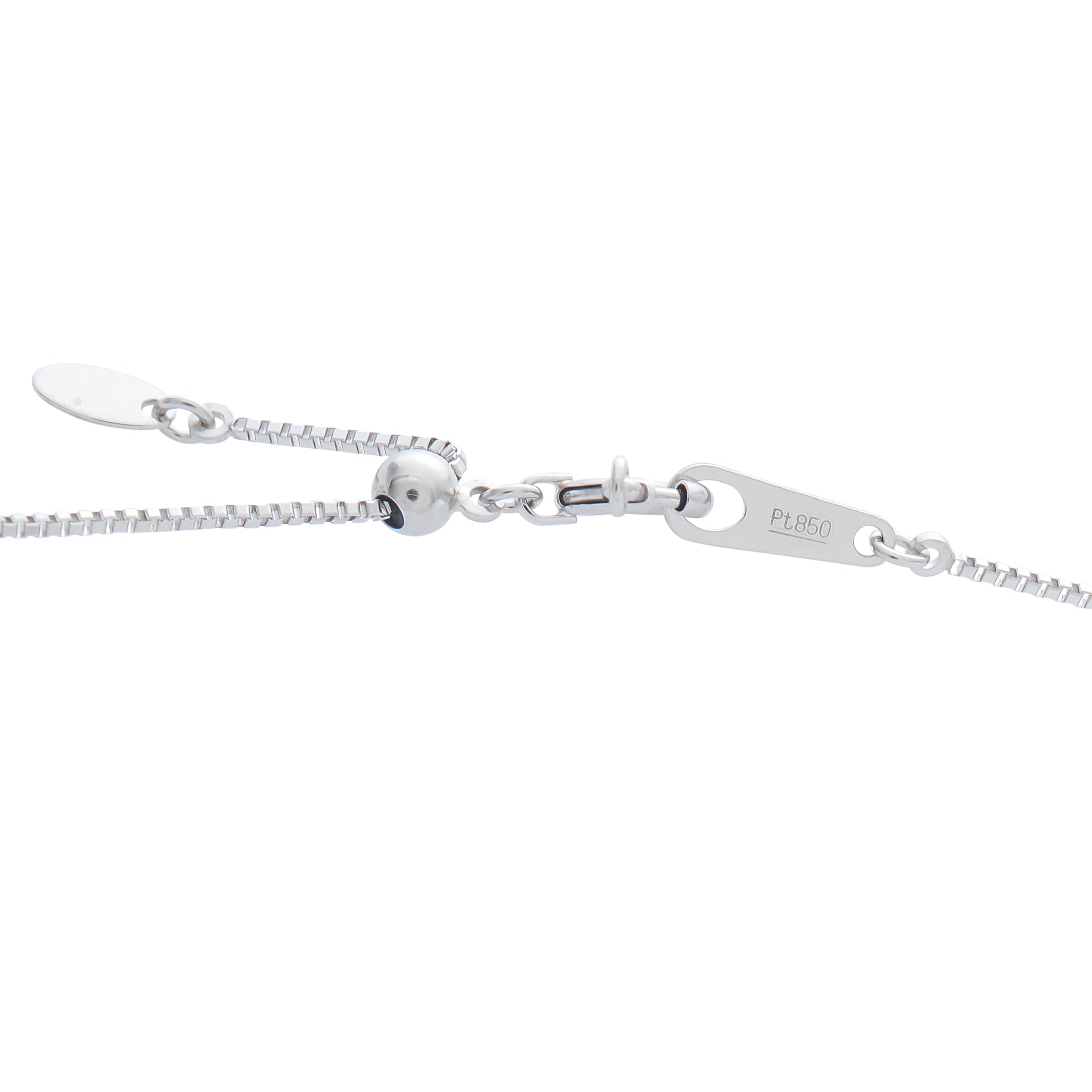LB Exclusive Platinum 1.03ct Diamond Cross Pendant Necklace MF41-041326