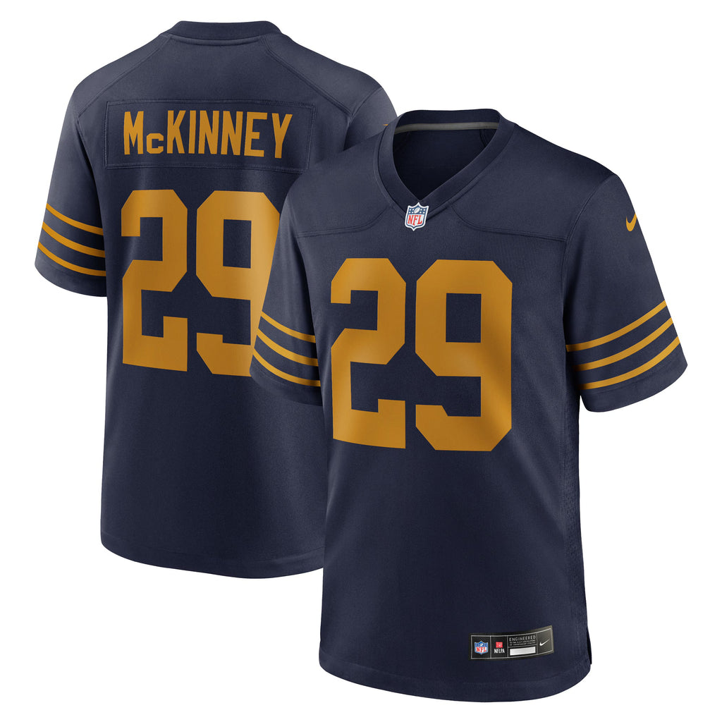 Green Bay Packers Xavier McKinney Navy The 1923 Classic Game Jersey