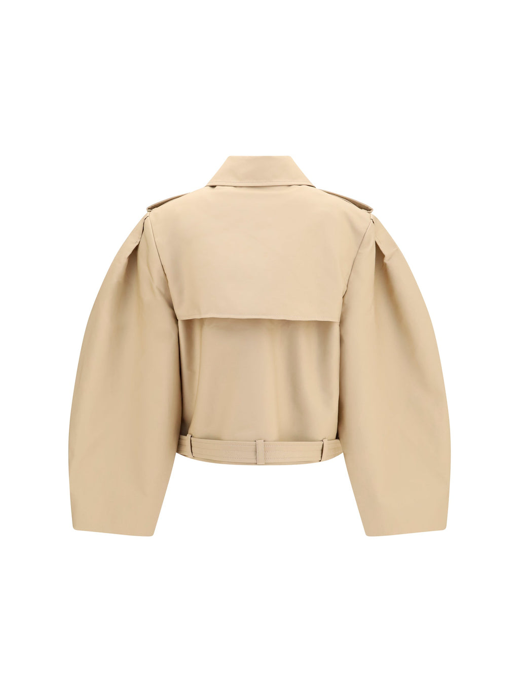 Ganni Women Double-Breasted Belted Jacket