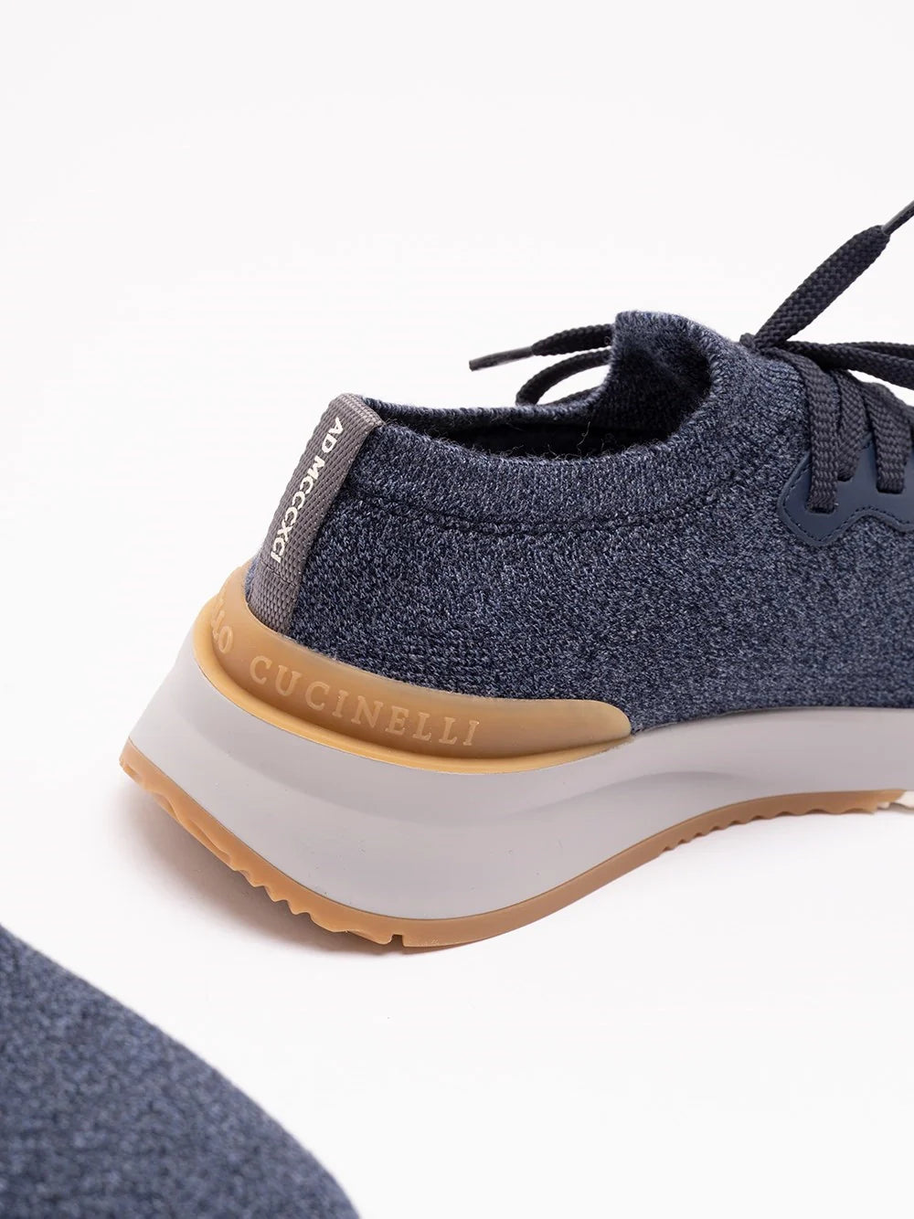 Brunello Cucinelli Men Knit Sneakers