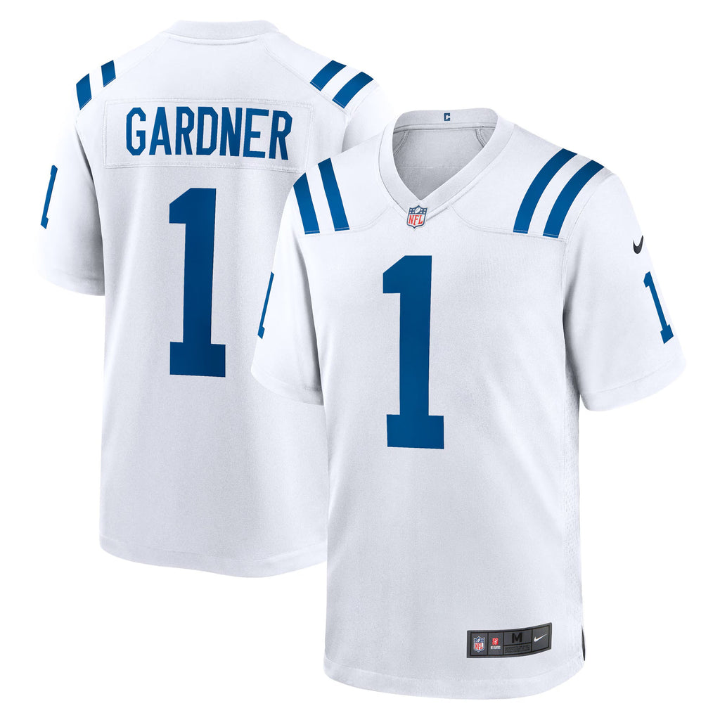 Indianapolis Colts Ahmad Sauce Gardner White Game Jersey
