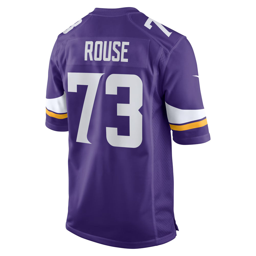 Minnesota Vikings Walter Rouse Purple Team Game Jersey