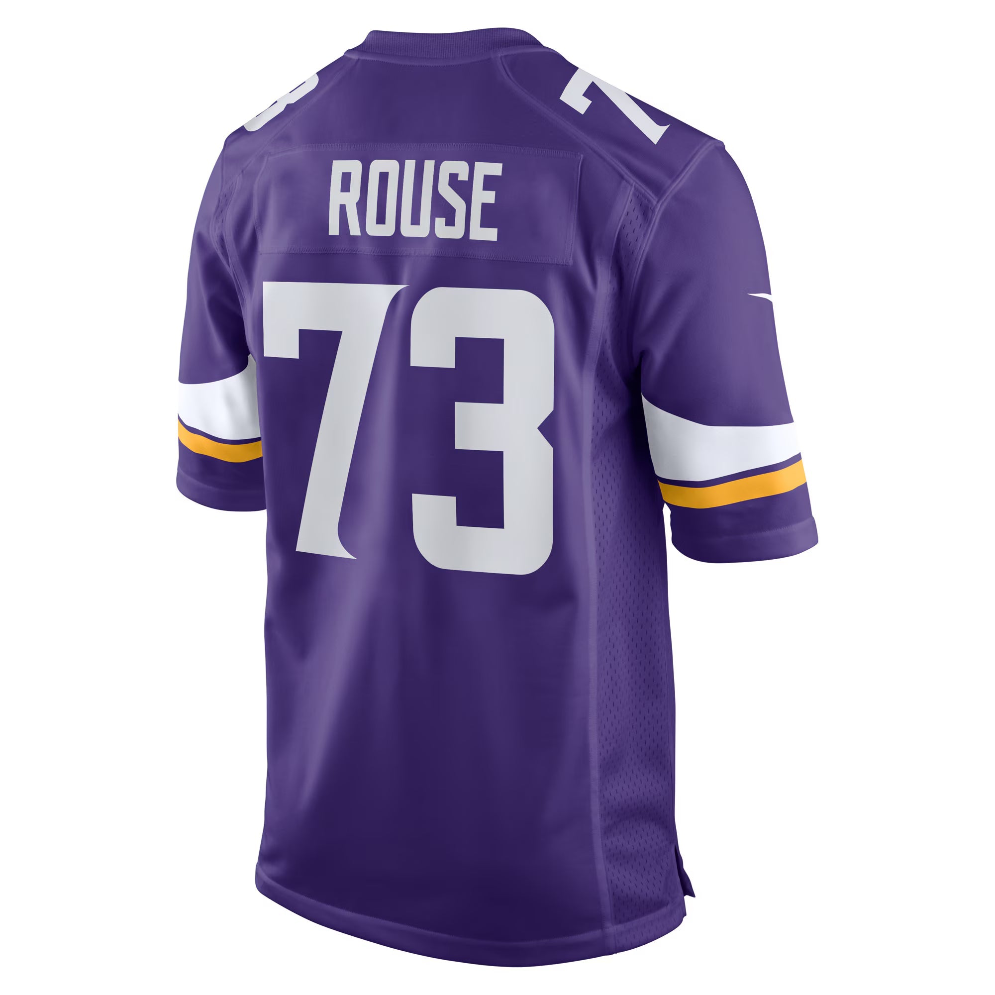Minnesota Vikings Walter Rouse Purple Team Game Jersey
