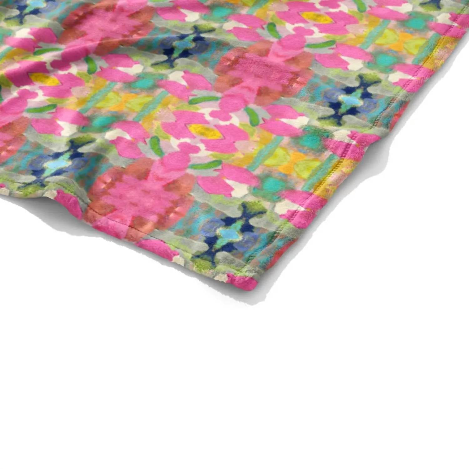 Paradise Fleece Blanket In Pink