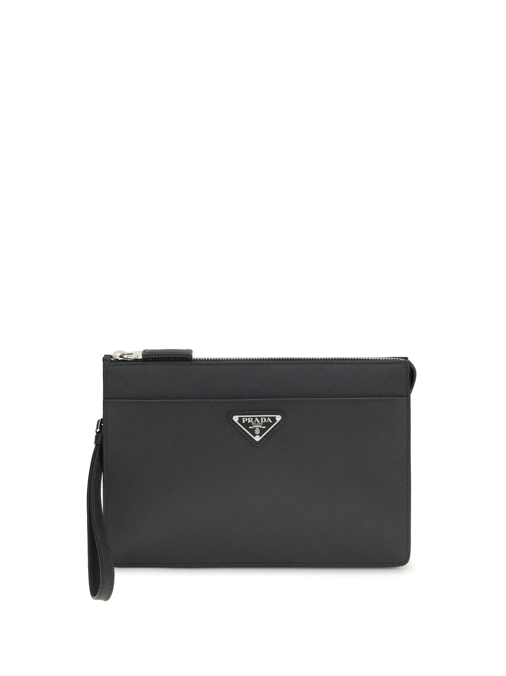 Prada Men Leather Pouch