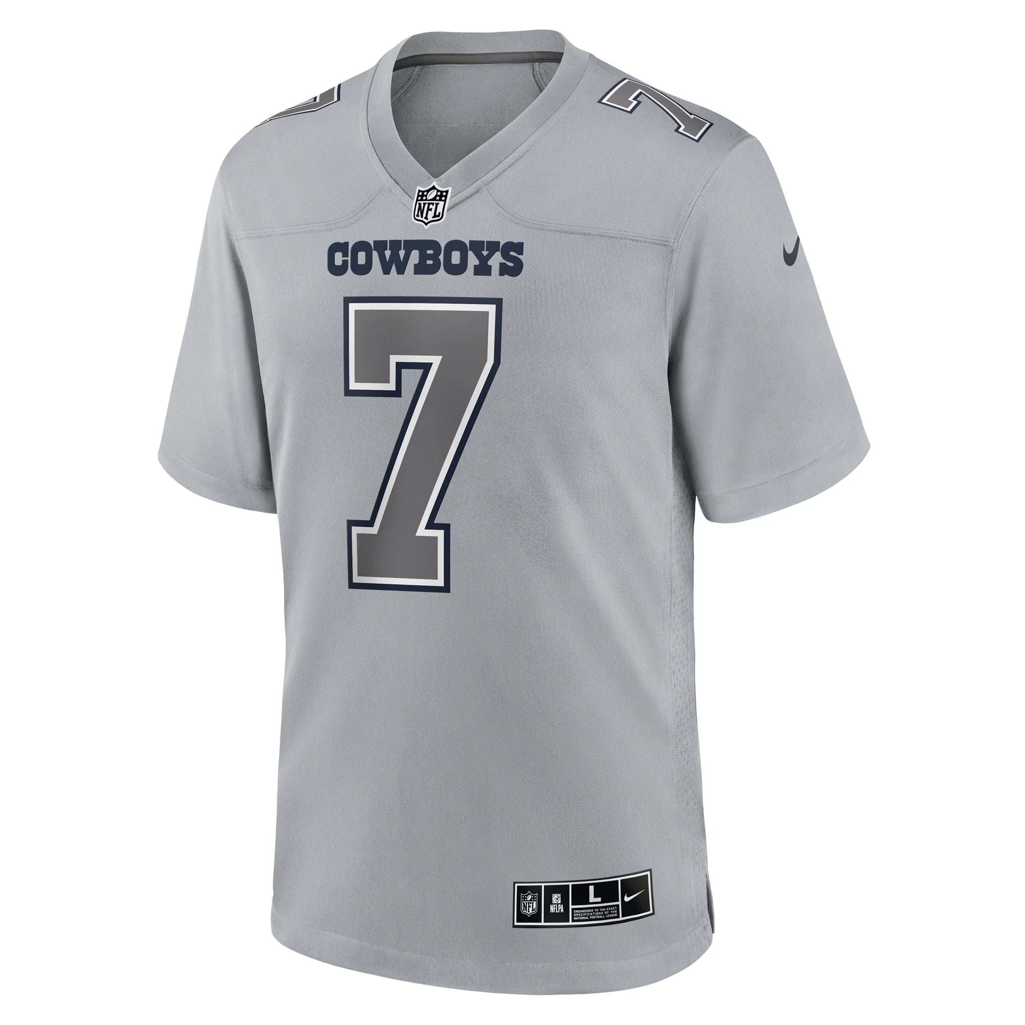 Dallas Cowboys Trevon Diggs Gray Atmosphere Fashion Game Jersey
