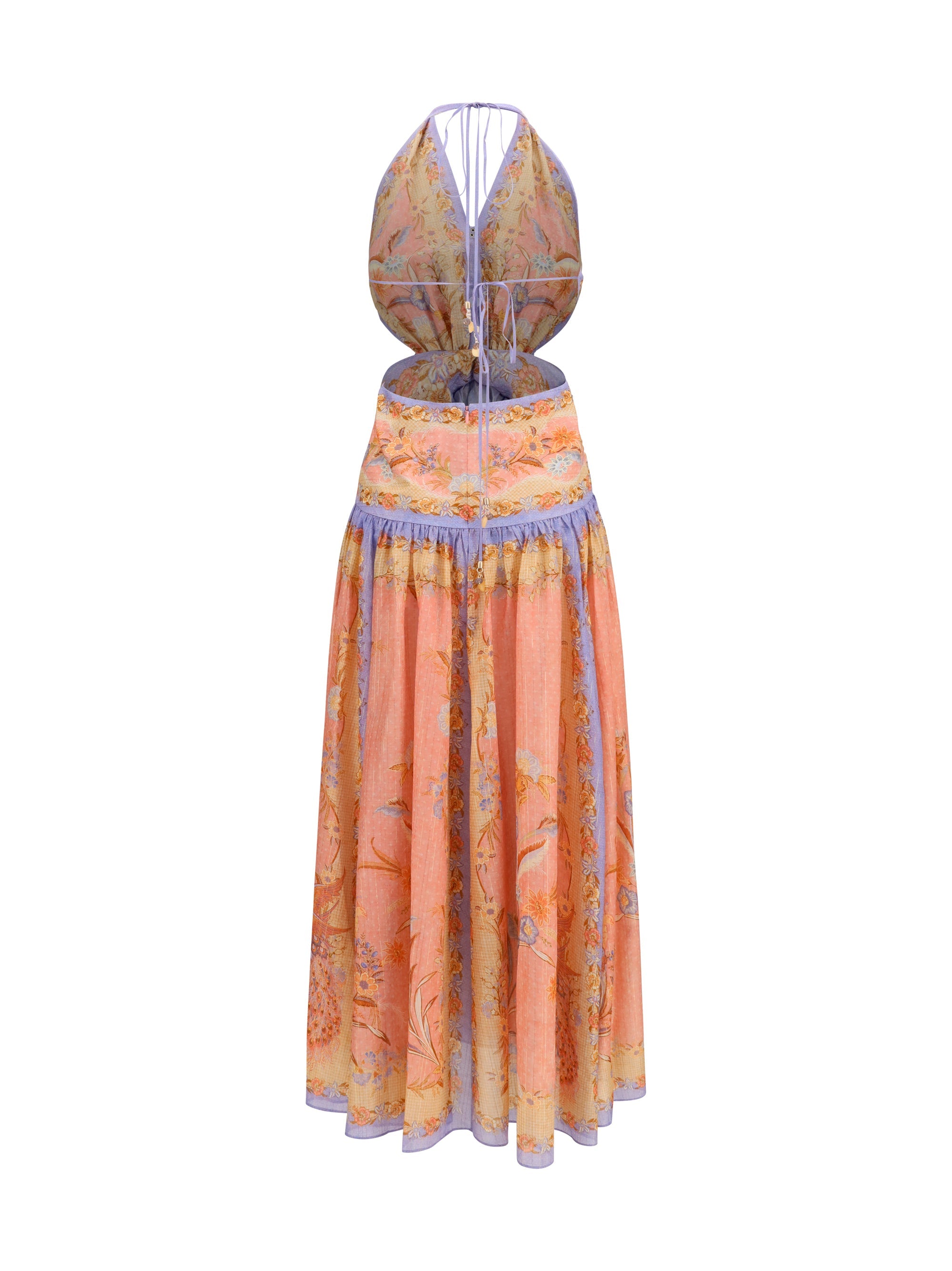 Zimmermann Women Indra Halterneck Maxi Dress